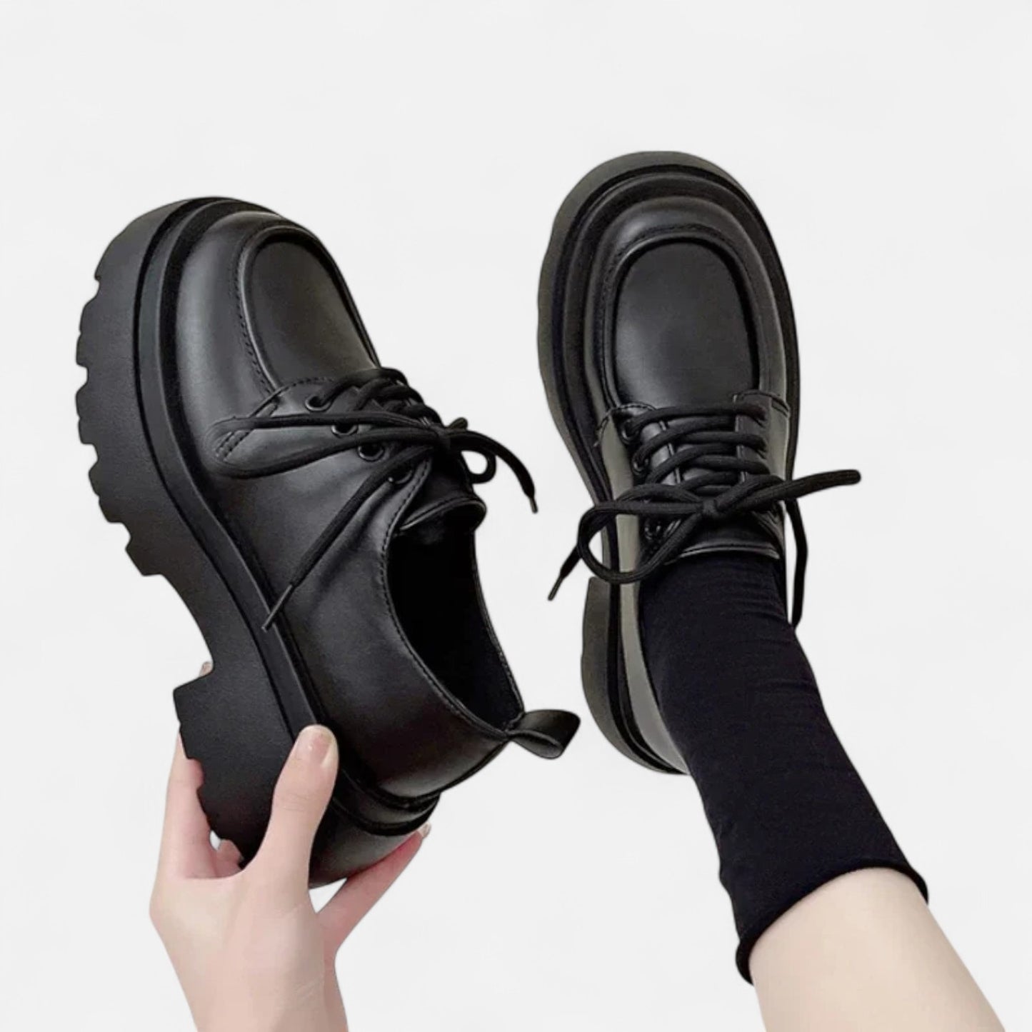 Vivellamode | Women’s Platform Slip-On Boat Shoes – Stylish Comfort for Every Occasion