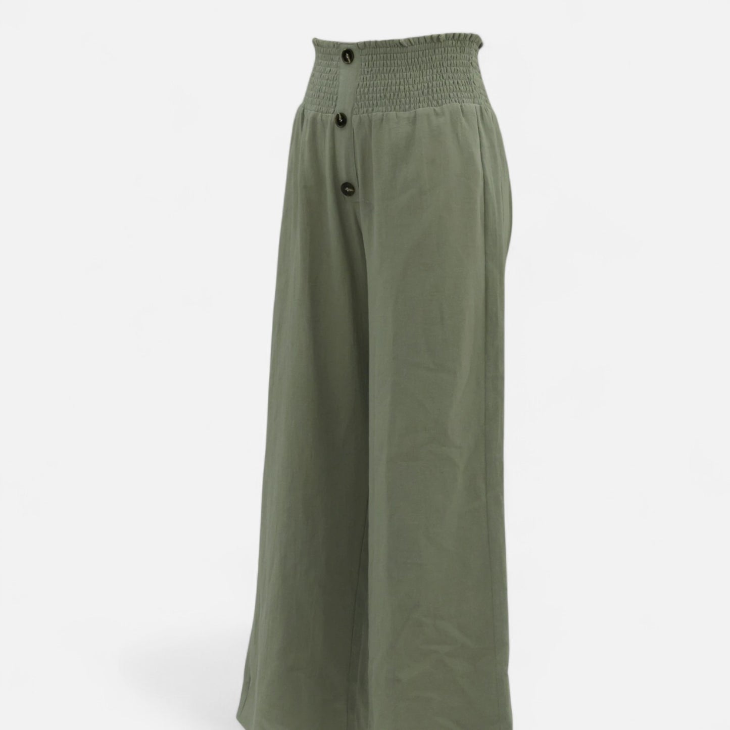 Vivellamode | Women’s Summer Cotton Linen Wide-Leg Pants – Relaxed Style for Warm Days