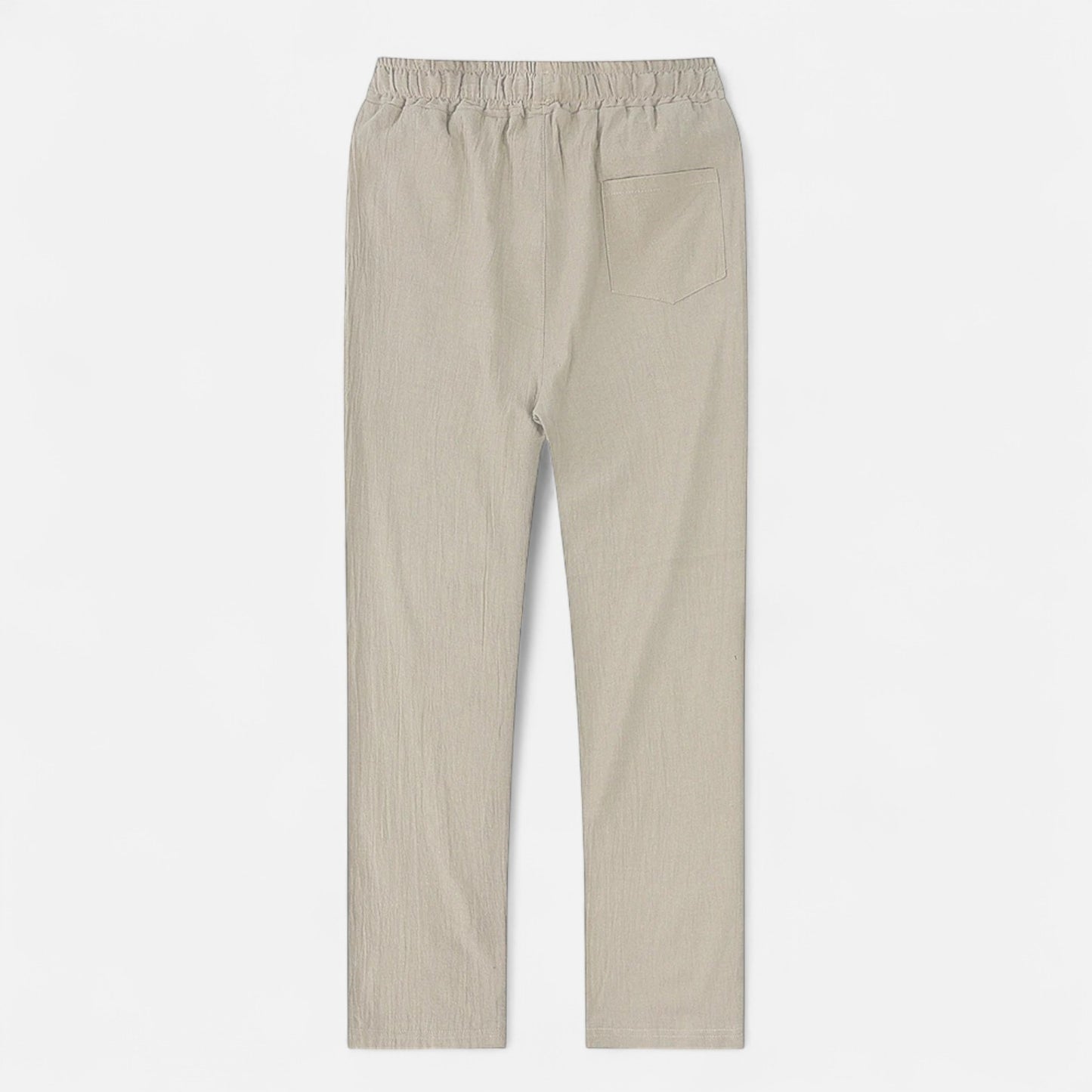 Vivellamode | Men’s Cotton Linen Trousers – Breathable Comfort for Every Season