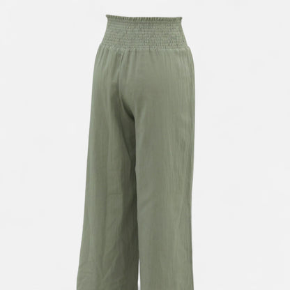 Vivellamode | Women’s Summer Cotton Linen Wide-Leg Pants – Relaxed Style for Warm Days