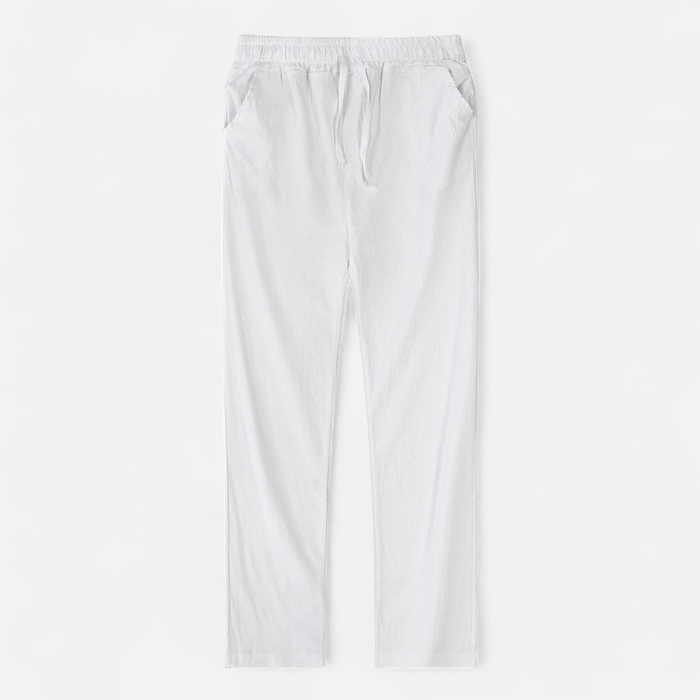 Vivellamode | Men’s Cotton Linen Trousers – Breathable Comfort for Every Season