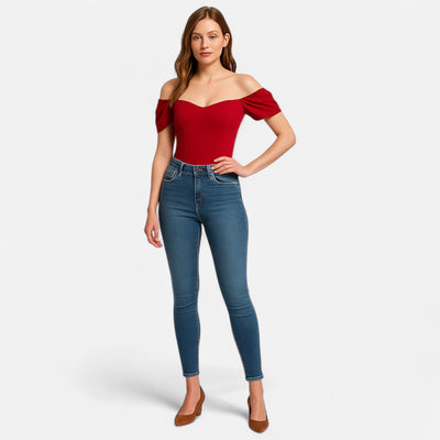 Vivellamode | Women’s Elegant Sleeveless Satin Cropped T-Shirt – Chic & Sophisticated for Every Occasion