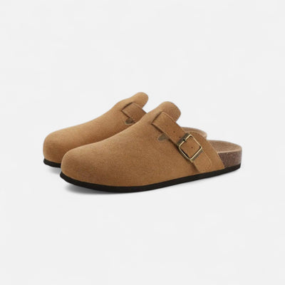 Vivellamode | Women’s Suede Sandals with Buckle – Chic and Comfortable for Every Occasion