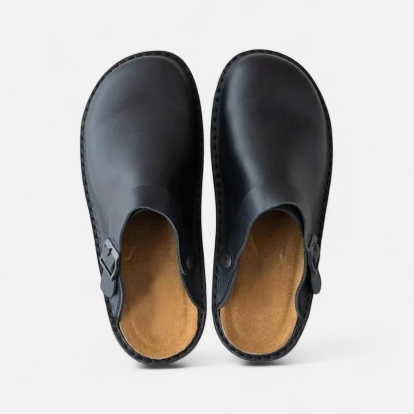 Vivellamode | Unisex Orthopaedic Leather Shoes – Comfortable Slippers for All-Day Support